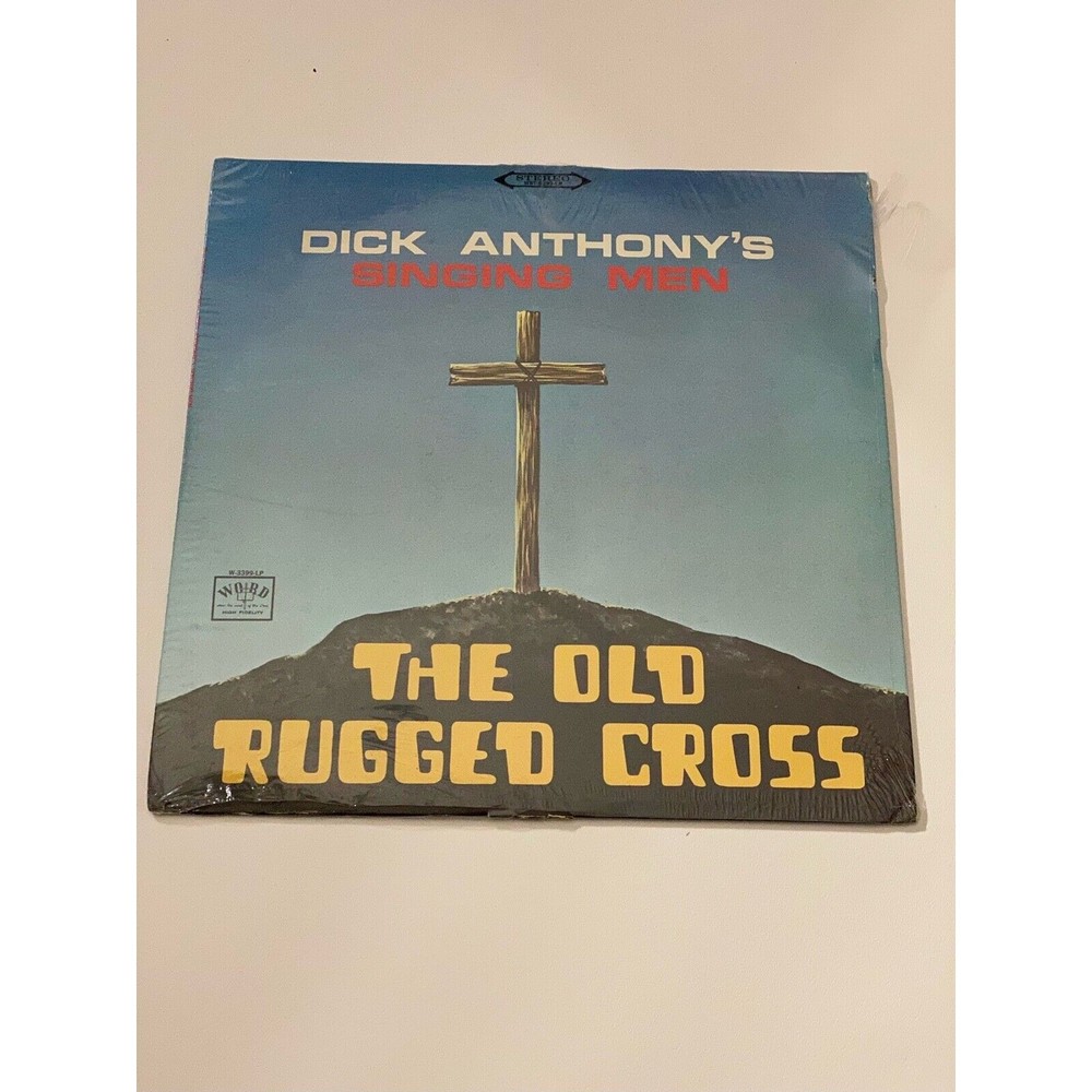 Dick Anthony's Singing Men The Old Rugged Cross LP New Sealed Vinyl Word Records